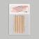 Orange sticks for manicure, 7 cm, 10 pcs
