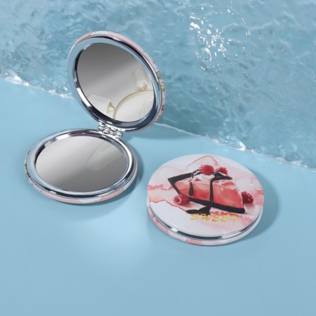 Folding mirror “Beauty”, with an increase, d 7 cm, MIX drawing-2