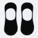 Teenage socks, black color, size 22-24