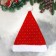 COAPENT New Year's "Ornament mesh" 30x37 cm, red