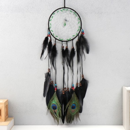 Dream Circle "Circle. Paviline feathers" d = 17 cm 17x74 cm