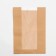 Crafts package, V-shaped bottom, with a longitudinal window 32 x 21 x 10 cm