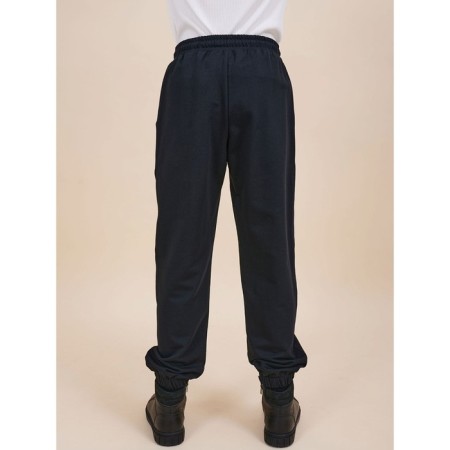 Pants for girls, height 98 cm, black color-2