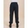 Pants for girls, height 98 cm, black color