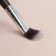 Brush Graphite makeup, 17.5 (+/- 1) cm, dark gray/silver color