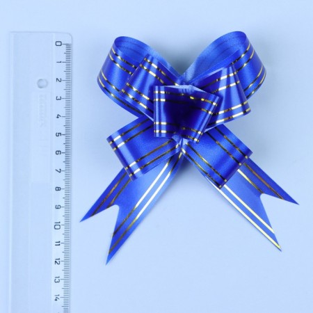 Baltic Babochka No. 3 "Golden Strips", blue-1