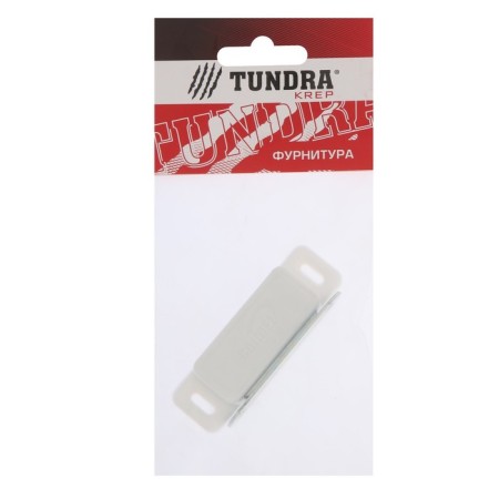 Magnet furniture tundra M003W, 72x13 mm, large, white color, 1 pc.-2