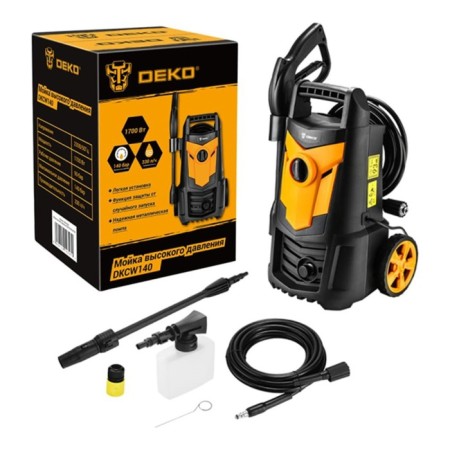 High pressure washing DEKO DKCW140, 1700 W, 140 bar, 330 l/h/h-3