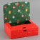 Box folding double -sided "New Year stories", 16.5 x 12.5 x 5 cm, without tape, New Year