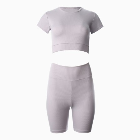 Women's costume minku (top, bicycles), light gray color, rn 44-5