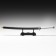 Souvenir product katan on a stand, white hilt in a braid 74 cm