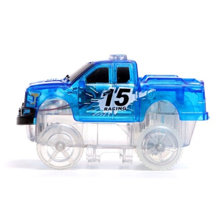The Flash Track Auto Track, with 2 cars, 638 cm, works from batteries-5