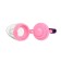 Nibbler with silicone nets, dimensions s, m, l, in case, pink color