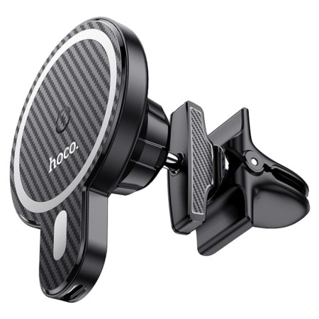 Holder for a smartphone in the Hoco CA85 Auto, with wireless charging, support for Magsafe, 15 watts-4