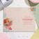 Postcard "Beloved Grandma!" Congrev, embossing, blue patterns, 12.5x19.4 cm