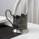 The cup holder "Ural", d = 72mm. nickelled, with blackening