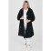 Cardigan female, size 56, black color