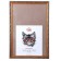 Photo frame plastic 40x60 cm, gold (plastic screen)