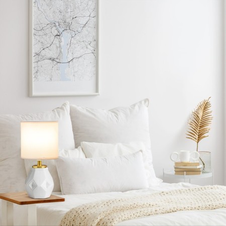 Alees table lamp E14 40W white 13x13x25 cm Risalux-6