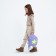 Baby backpack for girls made of artificial leather "Star", plush strip, 27x23 x 10 cm