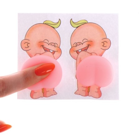 Mick anti -stress "ass" in a set 2 nails and stickers-1