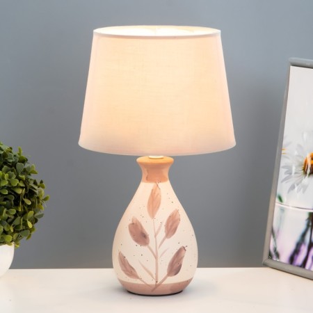 Board lamp "Mena" E14 40W White-beige 20x20x38 cm Risalux-1