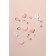 Assorted for decor "Tenderness", 3D effect, pink/transparent color
