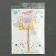 Set for decorating "Happy Birthday" butterflies, set 4 pcs, color gold