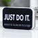 Foam sponge "Just wash the dishes", 9 x 6 cm