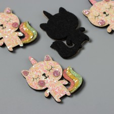 Decor for the creativity of the felt shine 