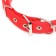 Collar "Comfort" Combined, 58 x 3 cm, Osh 45-52 cm, red