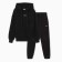 Women's costume (sweatshirt/pants), black color, size 44 (m)
