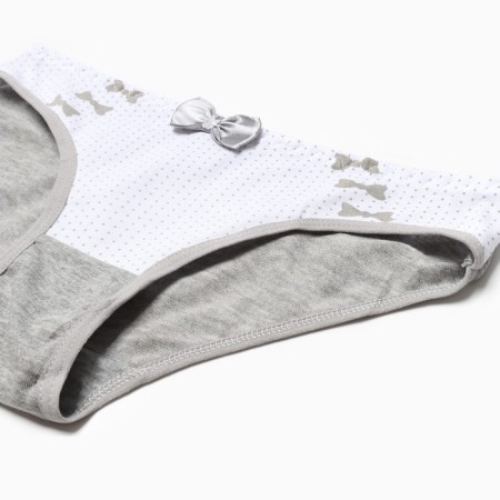 Women's cowards, gray color, size 44-46-1