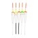 Flot Yaman "cone" with color antenna, foam, 3.1 g, color mixt. 5 pcs.