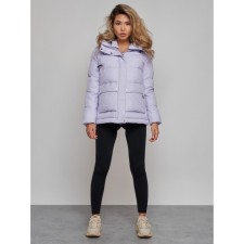 Winter jacket, size 46, purple color