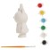 Set for children's creativity Figure for the painting "Three cats" (paints, brush)