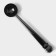 A spoon for coffee of the “AROMA”, 15 ml, with a clamp, black color