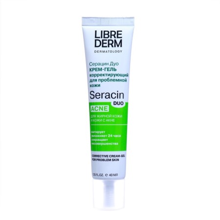 Librederm cream gel seracin duo adjusting for problem skin, 40 ml-1