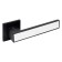 Separate handle "Allur" Art "Lana" BL/W, Matte Black Color Black