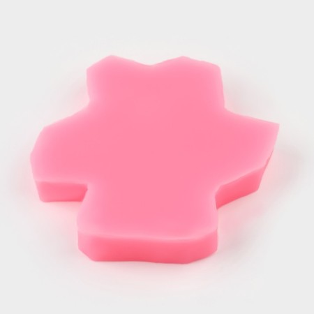 Mold Dolyana "Crosses", silicone, 7 × 7 × 0.9 cm, color mix-4