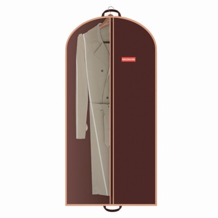 Hausmann clothing cover, with PVC wall and pens 60x140 cm, brown