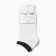 Women's socks, white/black color, size 38-41