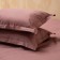 Fergy pillowcase set, size 50x70 cm, plum color, 2 pcs