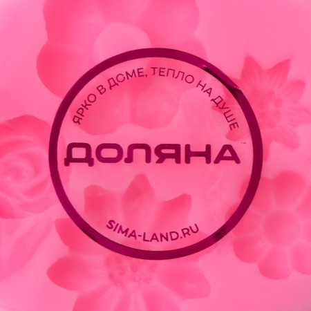 MOLD DOLAIN "KOMM", silicone, 6.5 × 0.7 cm, pink color-5