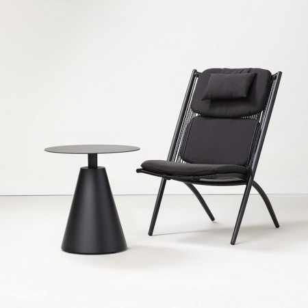 Coffee table Marius, 500 × 500 × 550 mm, black color-16