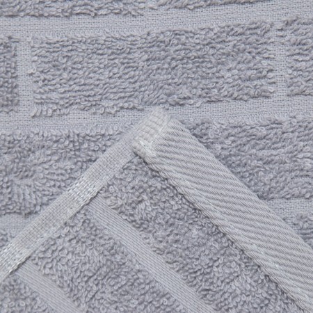 Terry towel 70x130 BRICS, gray color 420g/m 100% cotton-3