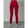 Femic fitness legins, size 48-52, red color