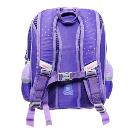 School backpack 37 x 28 x 13 cm, ergonomic back, Across 230, purple CS23-230-4-4