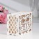 Wedding Bank "Family Bank", white, prefabricated, 24x10x16 cm