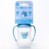A bottle of feeding "beloved son", a classic throat, fitted, with handles, 150 ml., From 0 months., Blue color